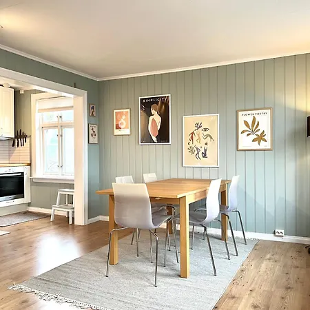 Sentrum - Koselig Hus Med Parkering 別荘 *